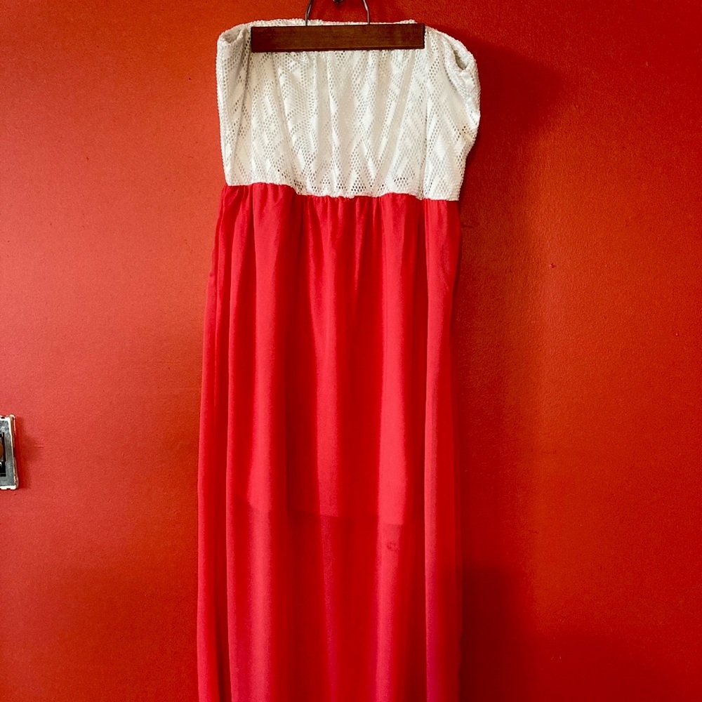 Auw Halter Dress. Sheer. Very Cute.